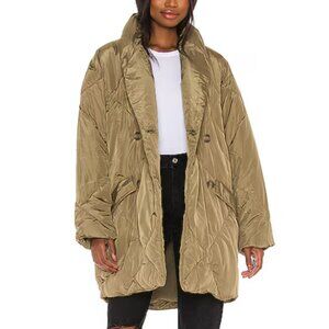 Free People Olive Puffer